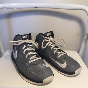 Youth Nike basketball gray unisex shoes